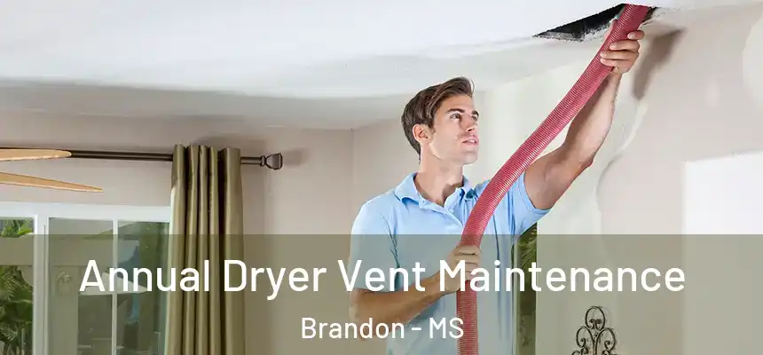  Annual Dryer Vent Maintenance Brandon - MS